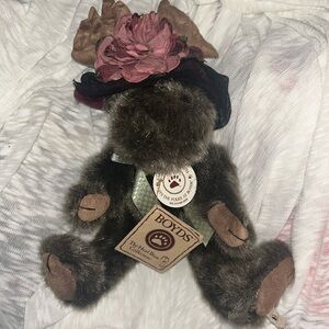 NWT Vintage Boyds Bear from "The Head Bean Collection” Simone dubearvois
